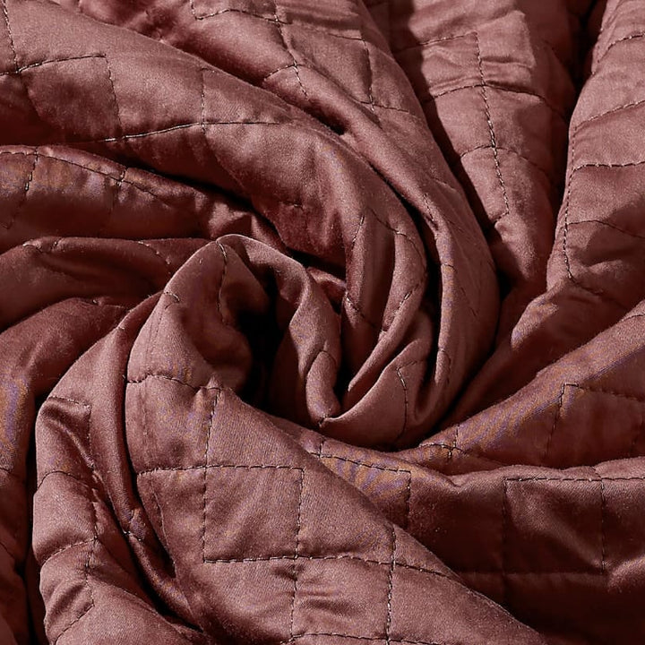 A twisted Forest Green Gravity Weighted Cooling Blanket - #color_cocoa